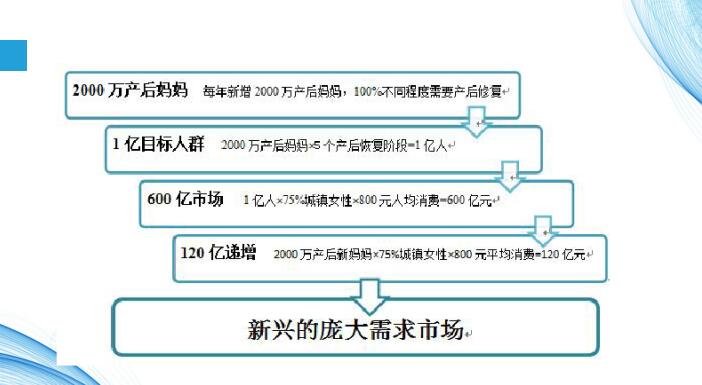 产后恢复项目数据